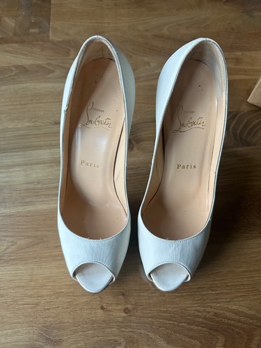 Christian louboutin peep toe - christian,